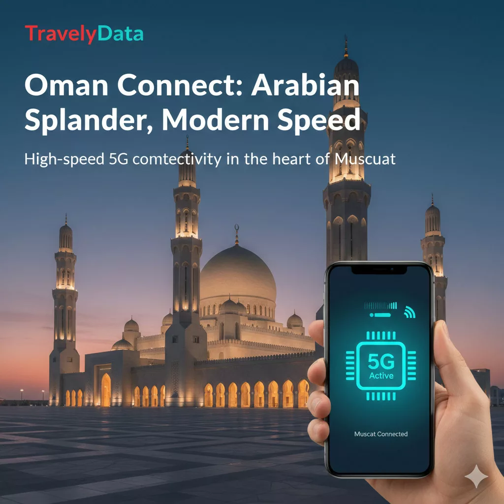 Oman travel eSIM data card