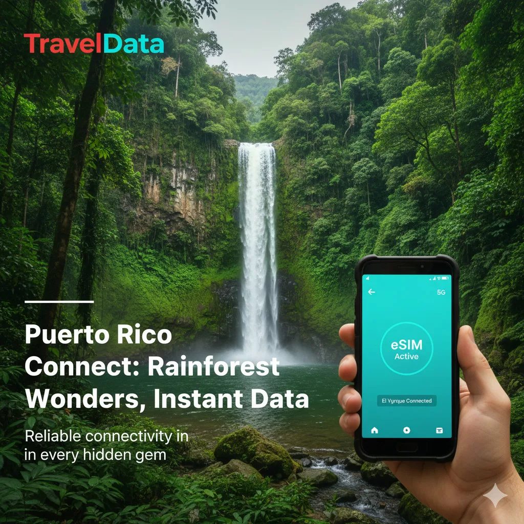 best Puerto Rico travel data eSIM