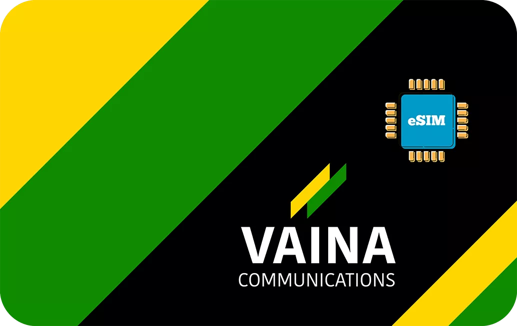 Dominica eSIM travel data card.