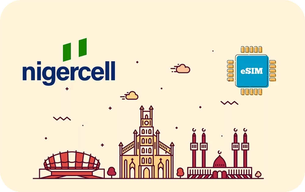 Nigeria travel eSIM data card