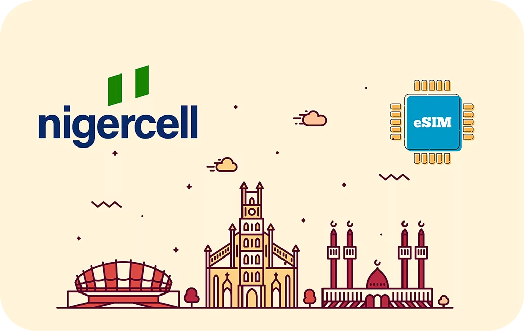 Nigeria travel eSIM data card