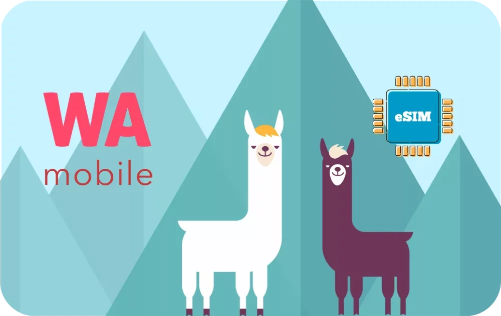 Bolivia travel eSIM data card.