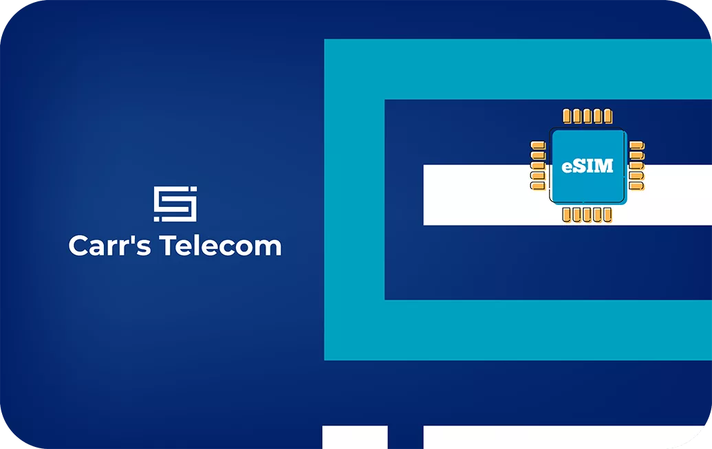 Montserrat eSIM travel data card.