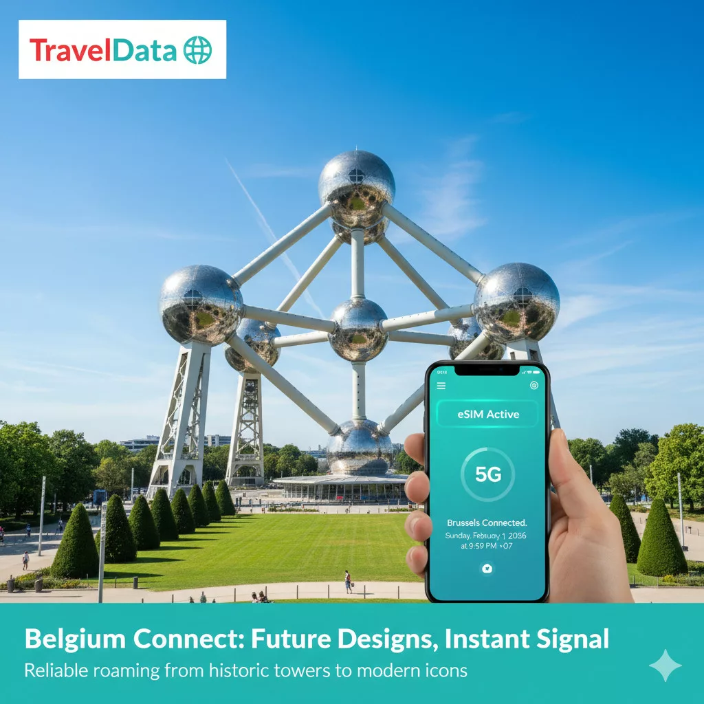 best Belgium travel data eSIM