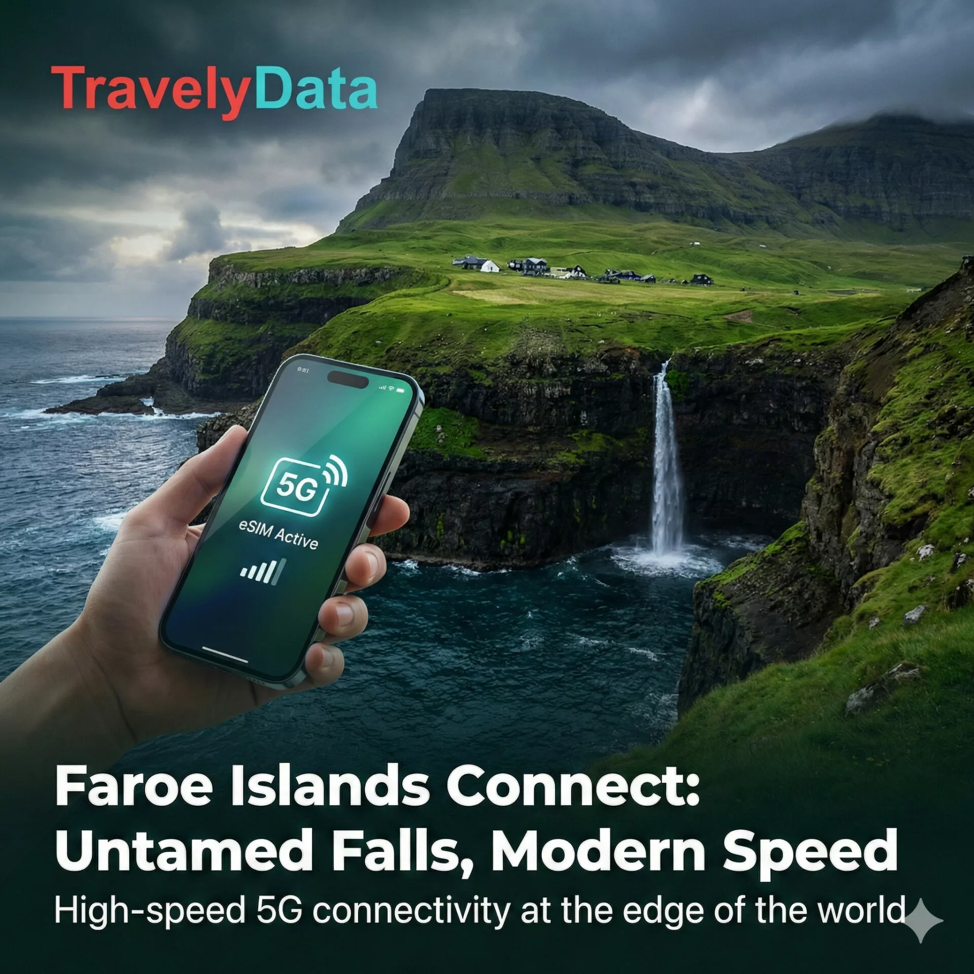 Faroe Islands eSIM travel data card