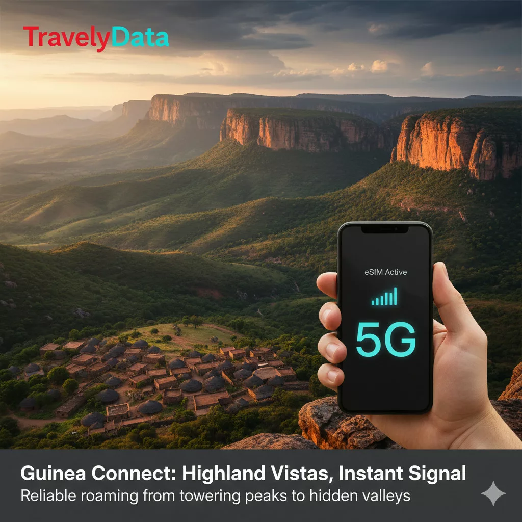buy Guinea travel eSIM online