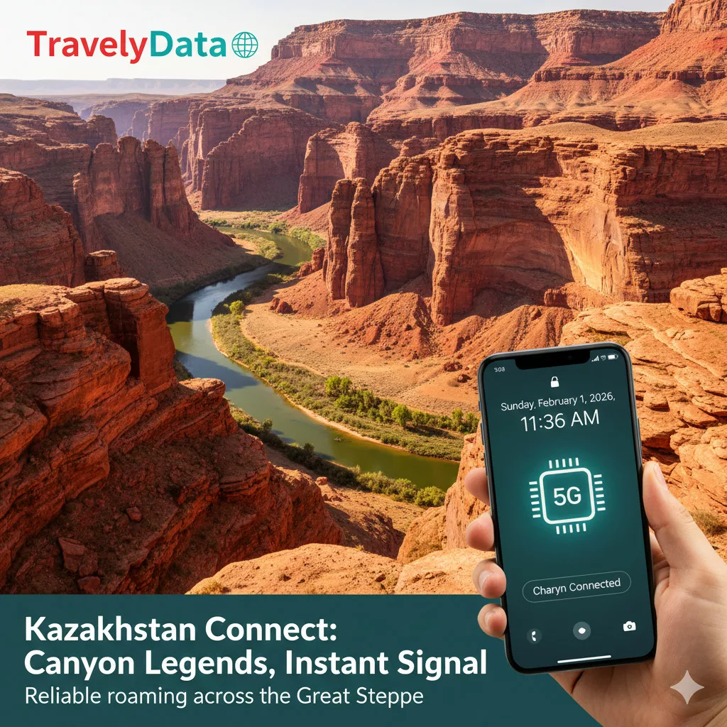 best Kazakhstan travel data eSIM
