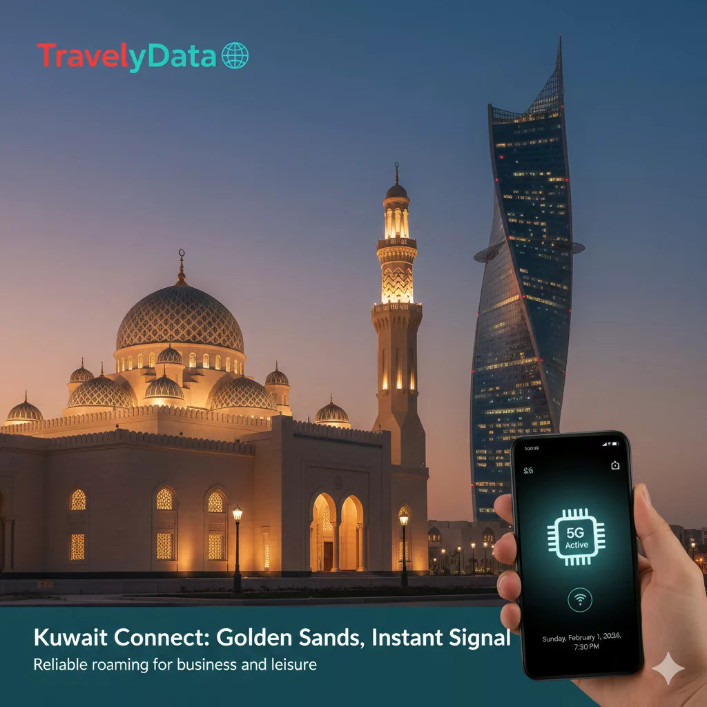 best Kuwait eSIM travel data card
