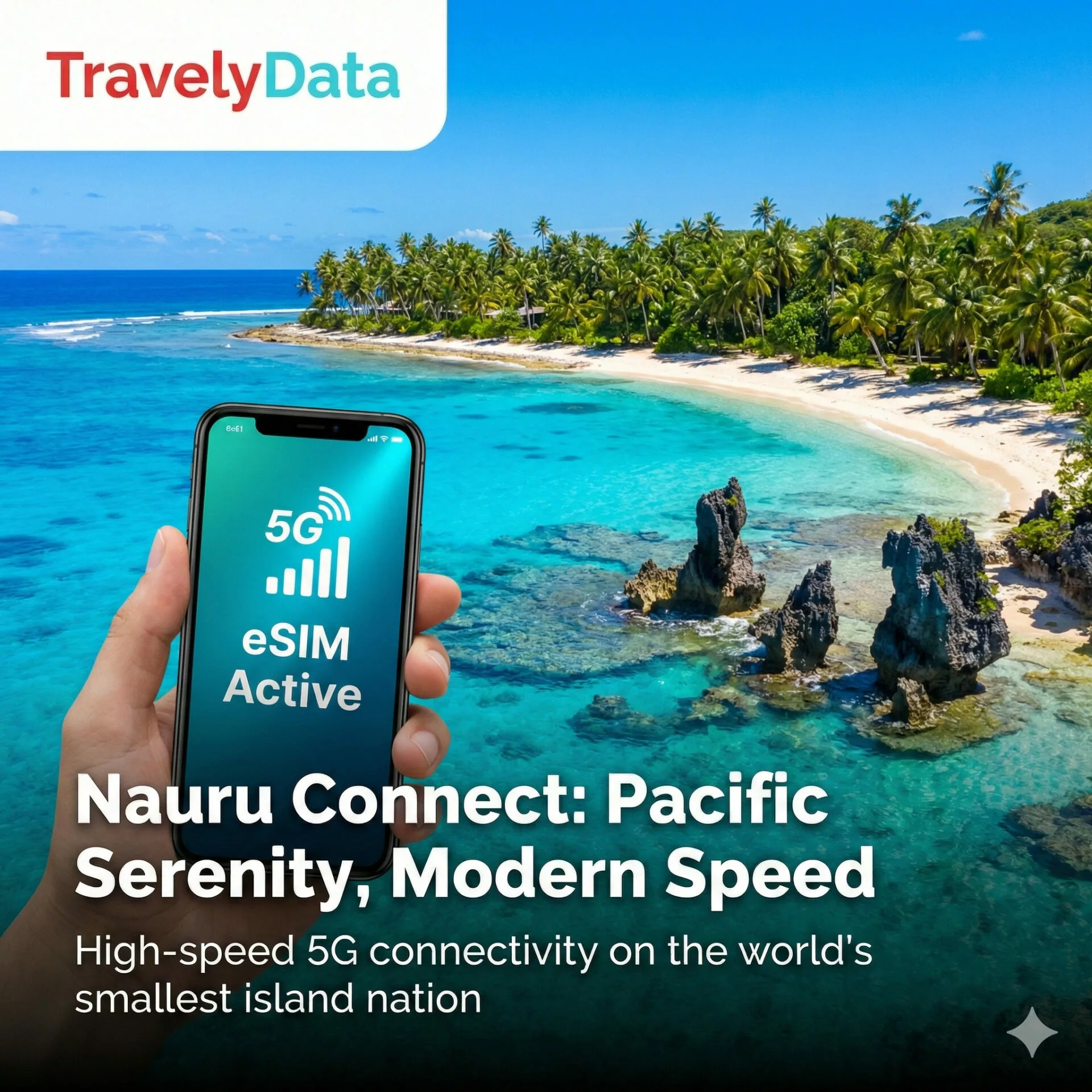 Nauru eSIM travel data card