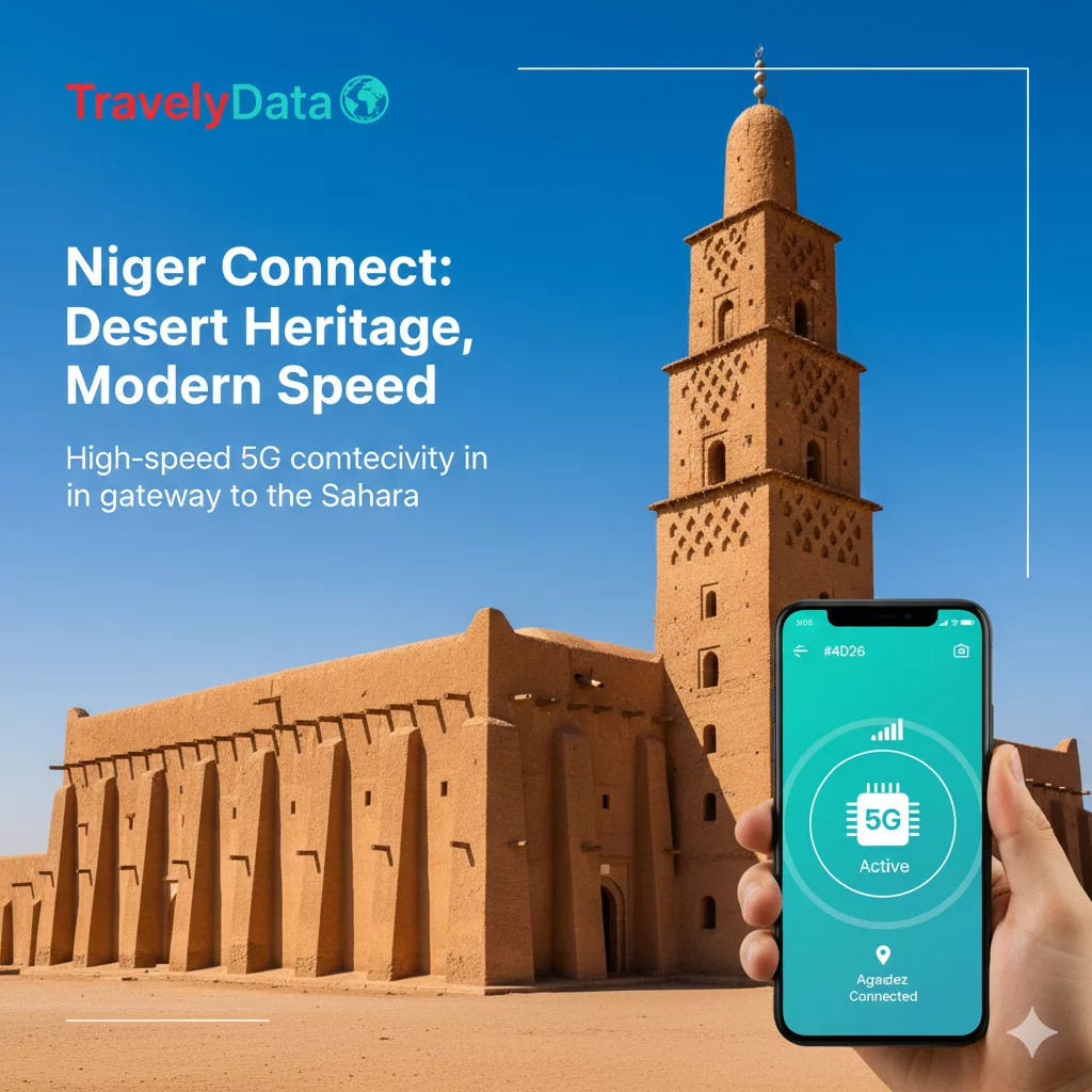 Niger travel eSIM data card