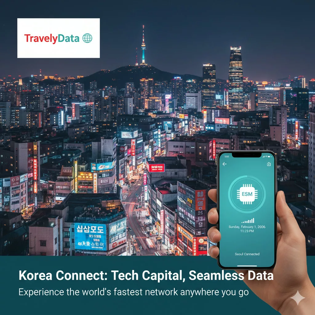 buy South Korea travel eSIM online